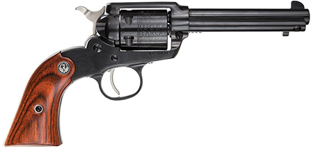RUGER BEARCAT 22LR 4" FS BLUED HARDWOOD - for sale