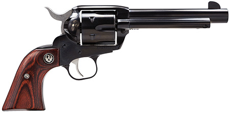 RUGER VAQUERO 45LC 5.5" FS BLUED HARDWOOD - for sale