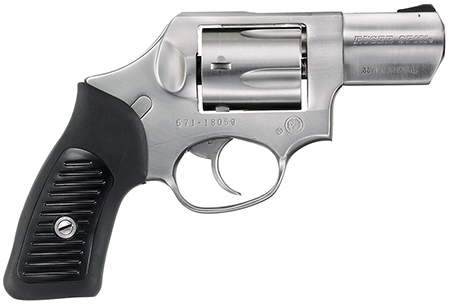 RUGER SP101 357MAG 2.25" FS SPURLESS HAMMER S/S RUBBER - for sale