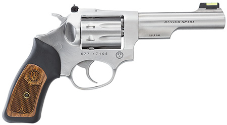 RUGER SP101 22LR 4.2" STN 8RD - for sale
