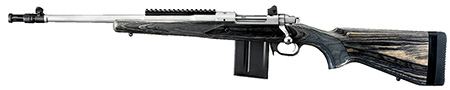 RUGER M77-LGS GUNSITE SCOUT LH RIFLE 308 WIN 10-SHOT - for sale