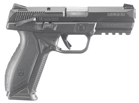 RUGER AMERICAN 9MM LUGER FS 10-SHOT BLK MAT W/SAFETY - for sale
