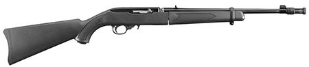 RUGER 10/22 CARBINE 22LR TAKEDOWN BLUED W/FL.SUPPRESSOR - for sale