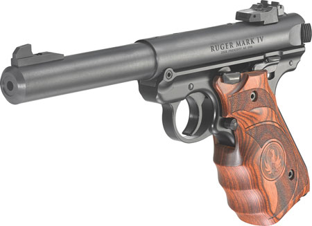 RUGER MARK IV TARGET 22LR 5.5" BULL AS TARGET LAMINATE - for sale