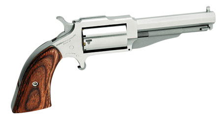 NAA "THE EARL" MINI-REVOLVER 22WMR 3" S/S WOOD - for sale