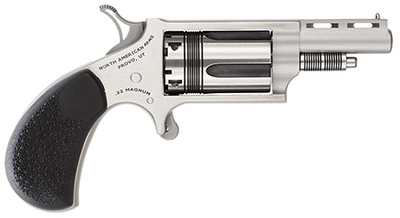 NAA "WASP" MINI-REVOLVER COMBO 1-5/8" 22LR/22WMR S/S RUBBER - for sale