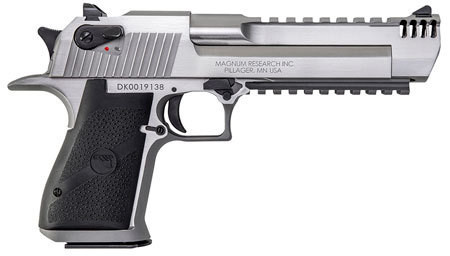 DE MK19 50AE 6" 7RD STS W/RAIL MB - for sale