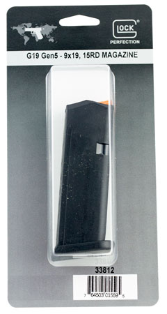 MAG GLOCK OEM 19 GEN5 9MM 15RD PKG - for sale