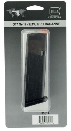 MAG GLOCK OEM 17 GEN5 9MM 17RD PKG - for sale