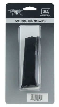 MAG GLOCK OEM 19 9MM 15RD PKG - for sale