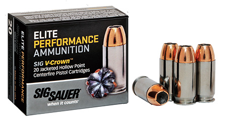 SIG AMMO 9MM 124GR JHP 20/200 - for sale