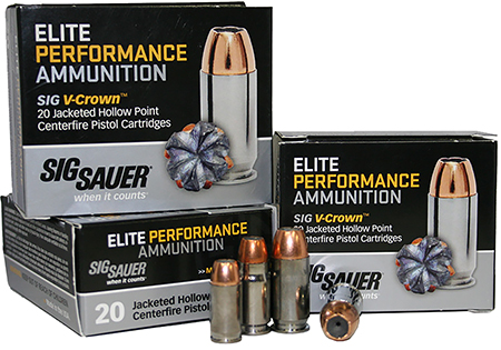 SIG AMMO 9MM 115GR JHP 20/200 - for sale
