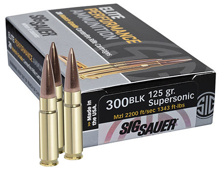 SIG 300 AAC 125GR OTM 20RD 25BX/CS - for sale