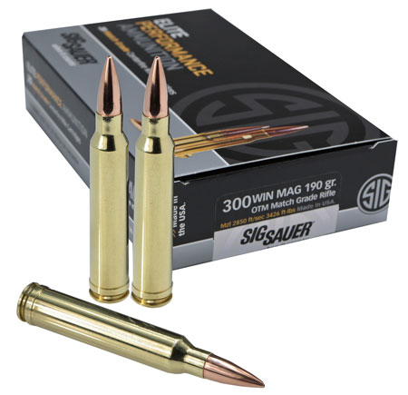 SIG AMMO 300WIN 190GR OTM 20/200 - for sale