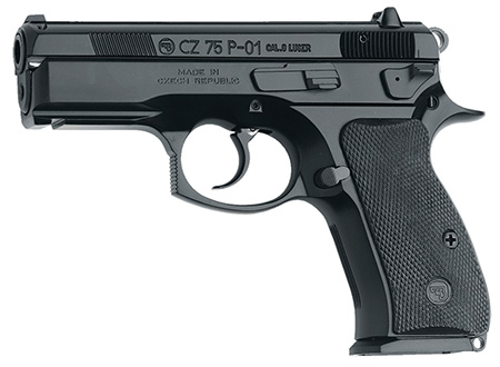 CZ 75 P01 9MM 3.75" ALLOY BLK 10RD - for sale