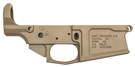 AERO M5 AR10 STRIPPED LWR FDE - for sale