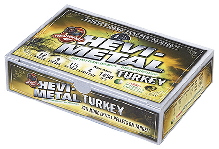HEVI-SHOT HEVI METAL 12GA 3.5" 1-1/2OZ #4 5RD 10BX/CS< - for sale