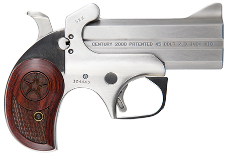 BOND ARMS CENTURY 2000   45LC/ 410 3" 3.5" STAINLESS WOOD - for sale