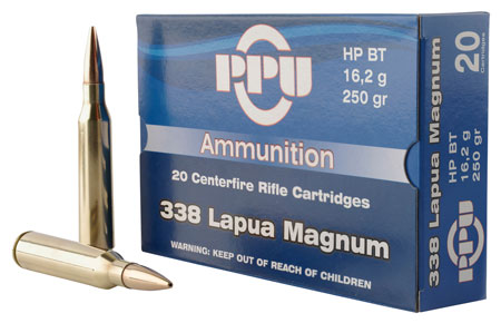 PPU .338 LAPUA MAG 250GR HPBT 10/200 - for sale