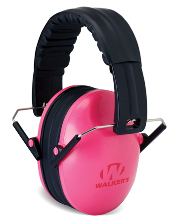 walker's game ear - Youth - FOLDING KID MUFF PINK for sale