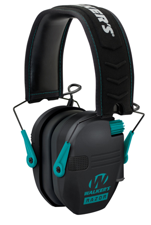 WALKER'S RAZOR SLM ELEC MUFF BLK/TEA - for sale