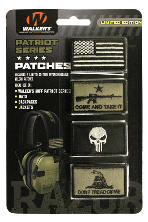 walker's game ear - Patriot Muff - PATRIOT PATCH KIT 4 ASSRT PTC CM TAKE IT for sale