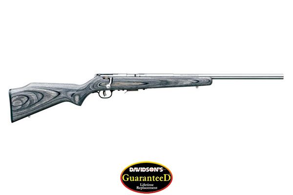 SAVAGE 93R17-BVSS 17HMR 21"HB ACCU TGR SS/GREY LAMINATE - for sale