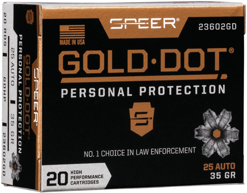 CCI|BLAZER - Gold Dot - .25 ACP for sale