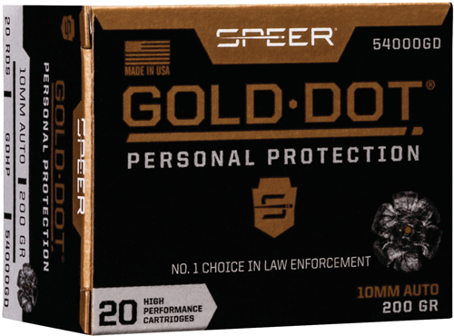 CCI|BLAZER - Gold Dot - 10mm Auto for sale