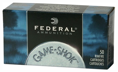 FEDERAL 22LR 1260FPS 38GR 50RD 100BX/CS COPPER PLATED HP - for sale