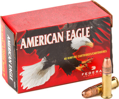 FEDERAL 22LR 1260FPS 38GR HOLLOW POINT 40RD 100BX/CS - for sale