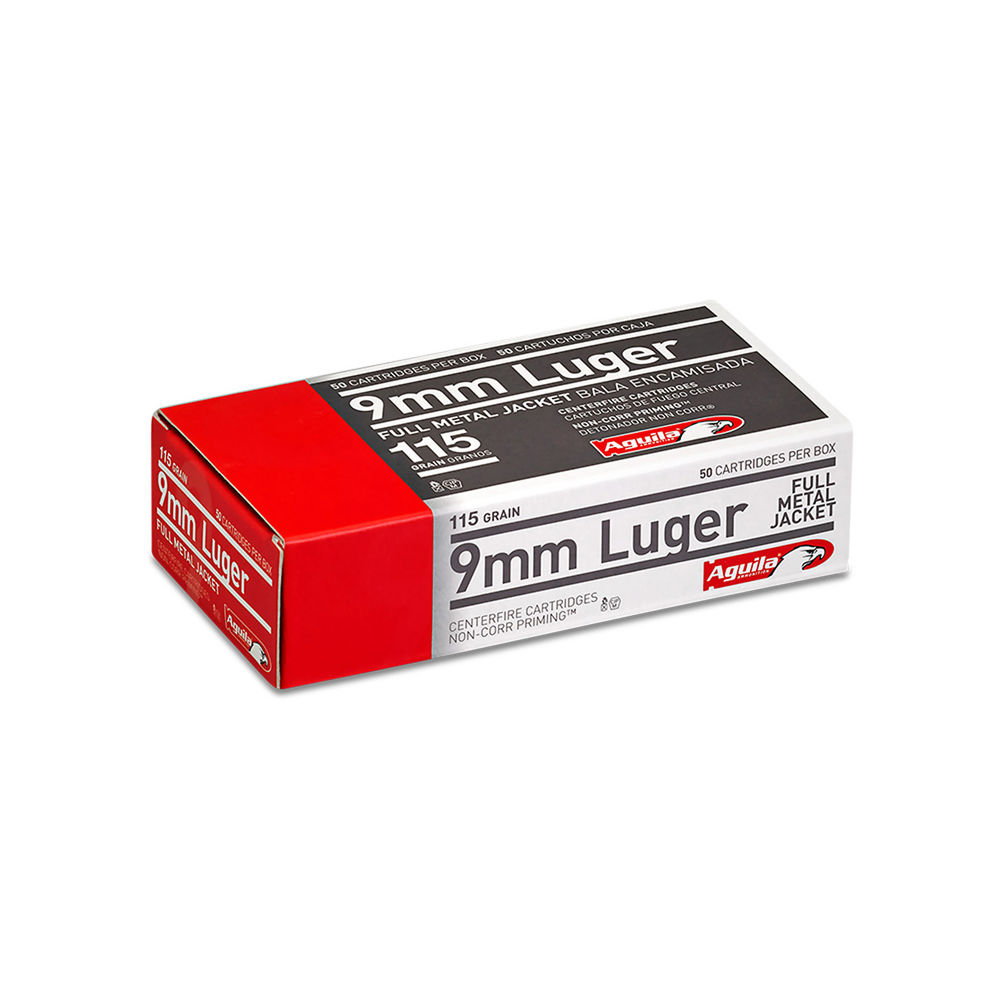 AGUILA 9MM 115GR FMJ 50/1000 - for sale