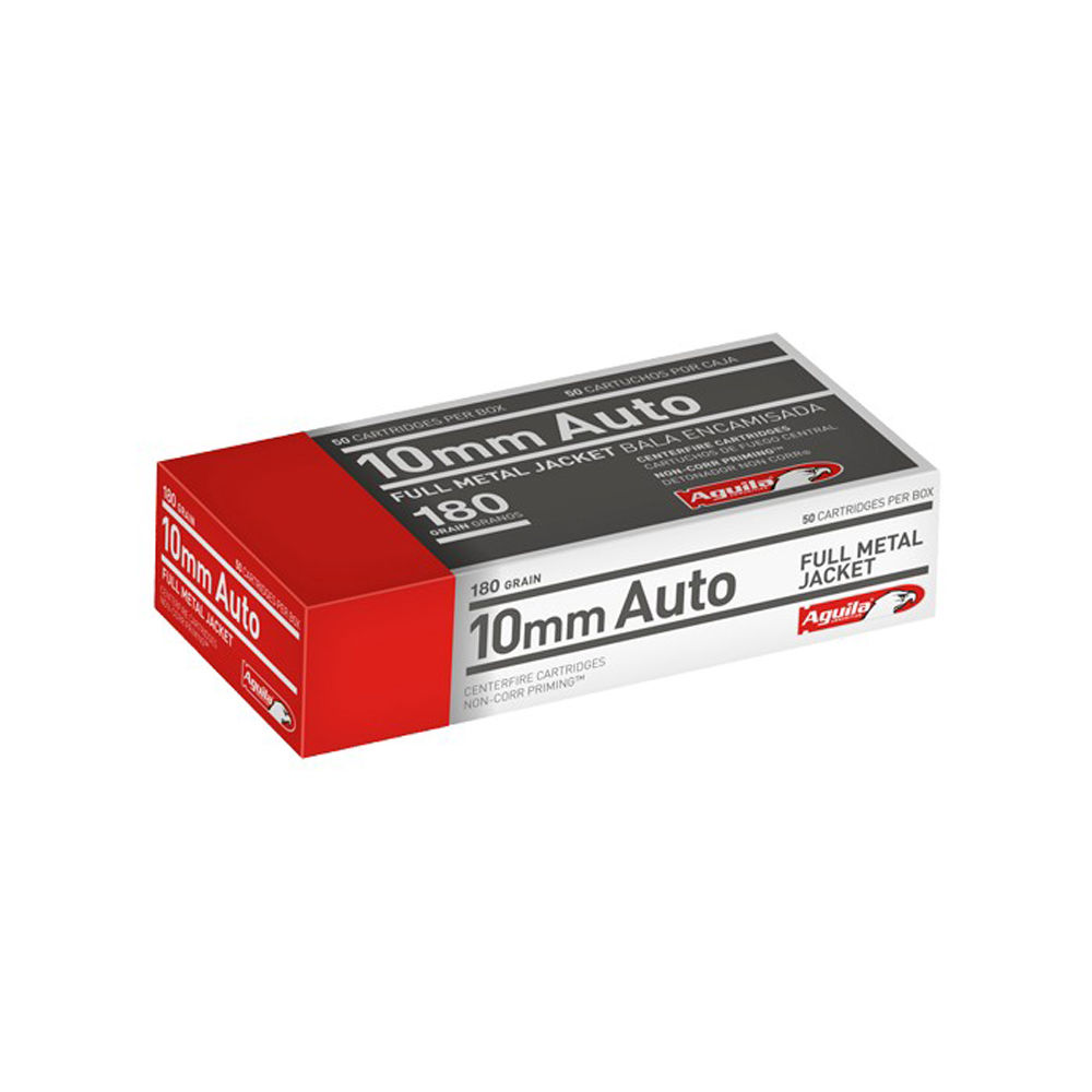 AGUILA 10MM 180GR FMJ 50RD 20BX/CS - for sale