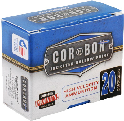 CORBON 32 ACP 60GR JHP 20RD 25BX/CS - for sale