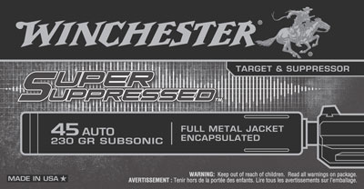 Winchester - Super Suppressed - .45 ACP|Auto for sale