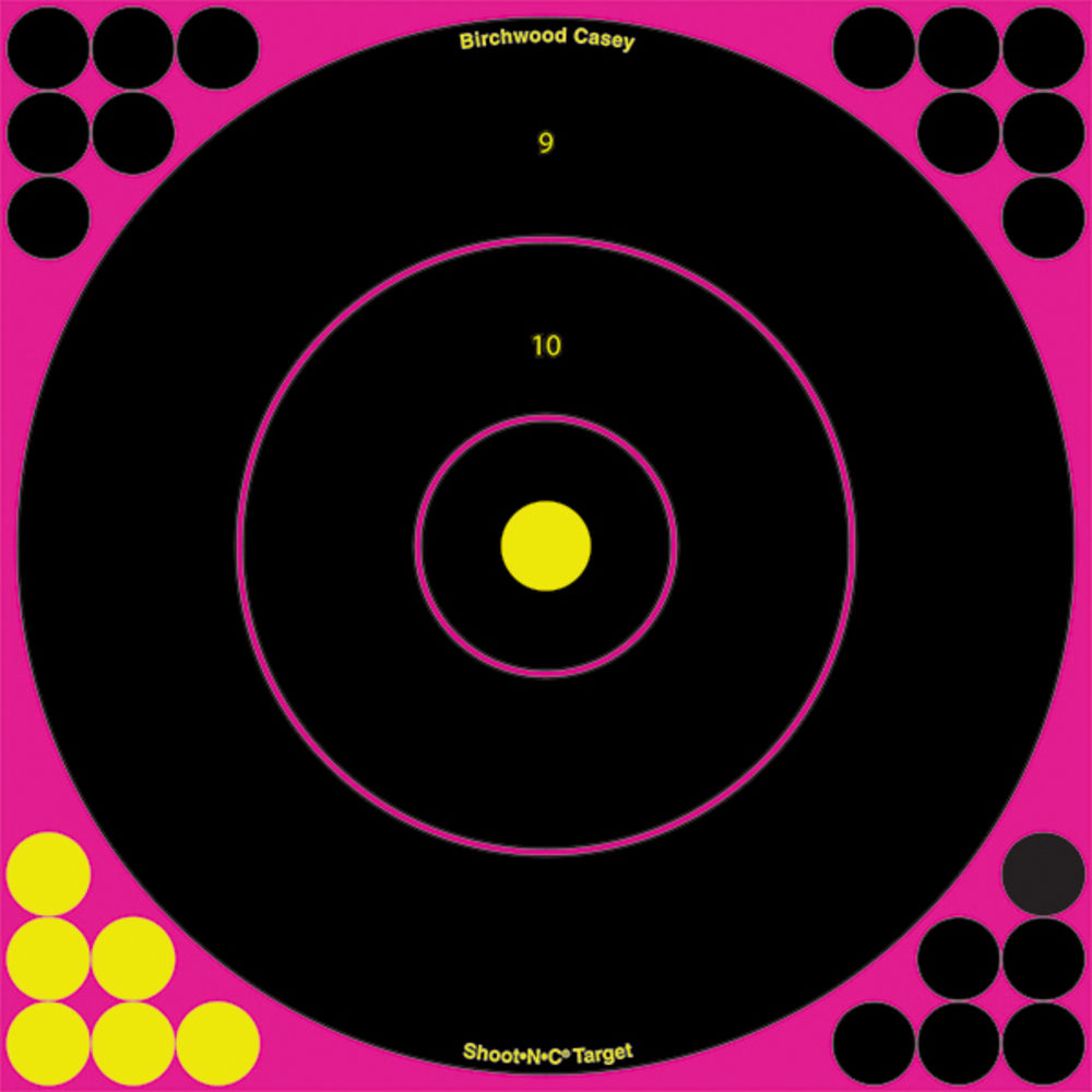 B/C SHT-N-C RND BULLSEYE TGT 5-12" P - for sale