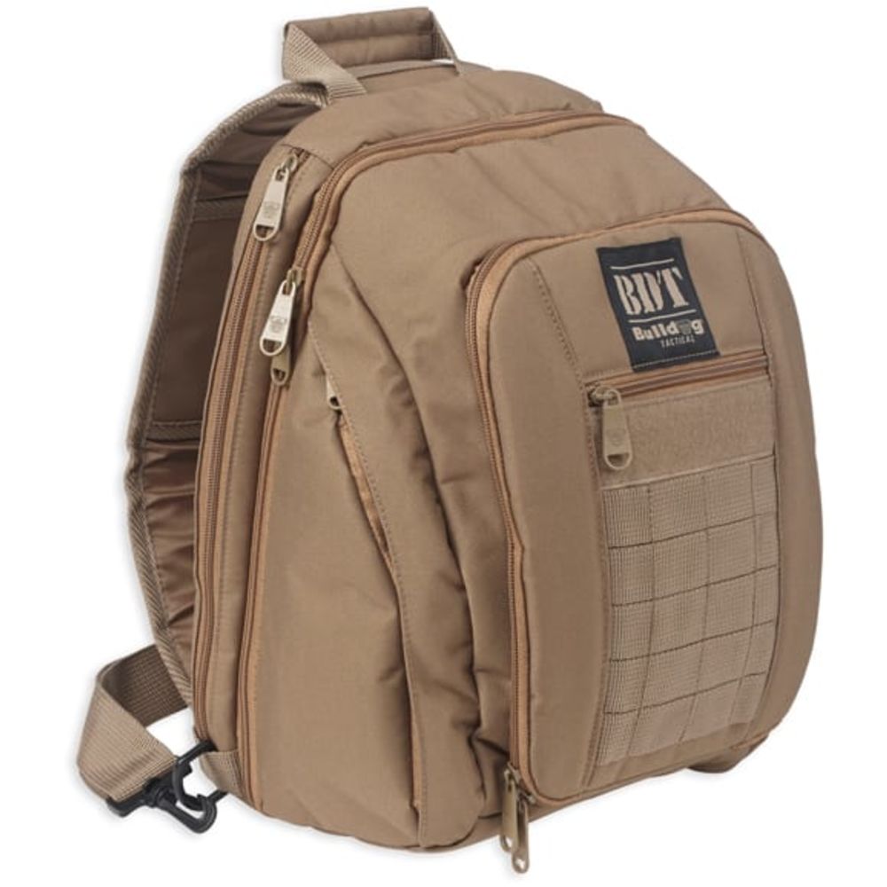 bulldog cases & vaults - BDT Tactical - SMALL SLING PACK TAN for sale