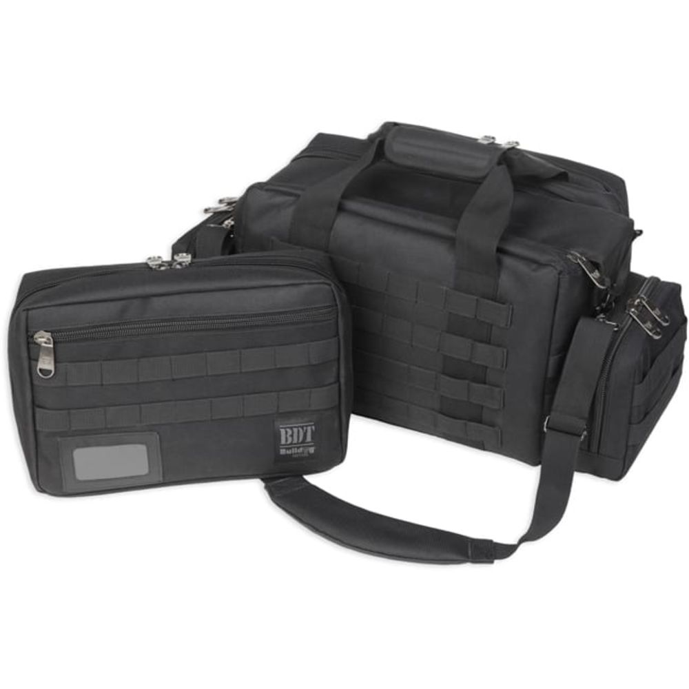 bulldog cases & vaults - BDT Tactical - X-LARGE MOLLE TACTICAL RANGE BAG BLK for sale