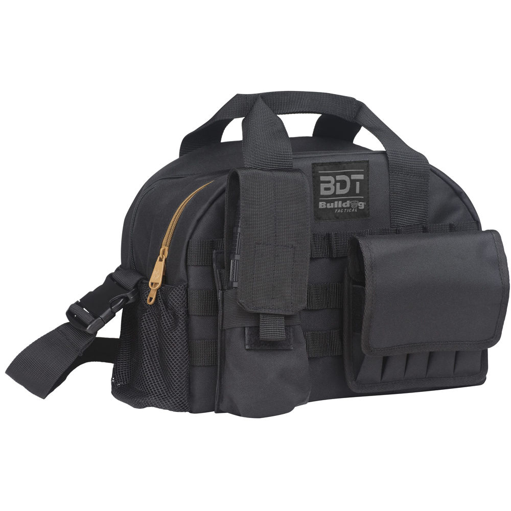 bulldog cases & vaults - BDT Tactical - TACTICAL RANGE BAG W/MOLLE BLK for sale
