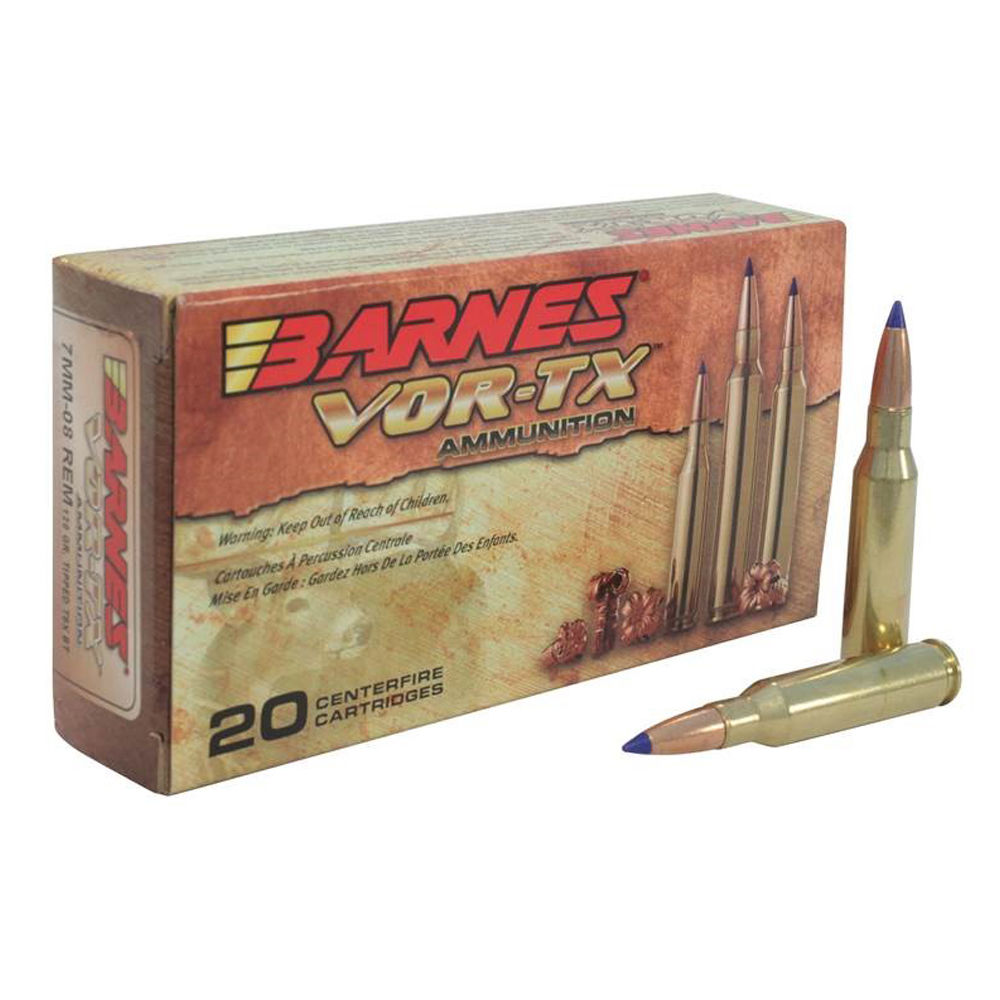 BARNES VOR-TX 7MM-08 REM 120GR TTSX BT 20RD 10BX/CS - for sale