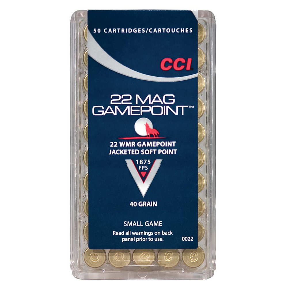 CCI|BLAZER - Gamepoint - .22 Mag for sale