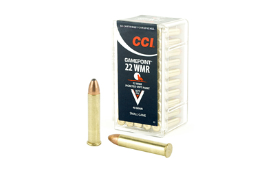 cci ammunition - Gamepoint - .22 Mag - GAMEPOINT 22 WMR 40GR JSP 50RD/BX for sale