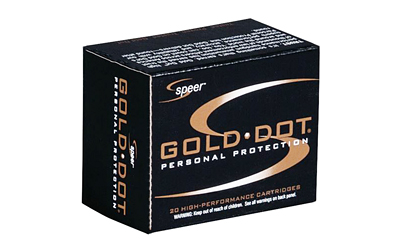 SPEER GOLD DOT 38 SPECIAL+P 135GR SHORT BARREL 20RD 10BX/C - for sale