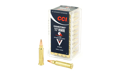 CCI GAMEPOINT 17HMR 20GR JSP 1875FPS 50RD 40BX/CS - for sale