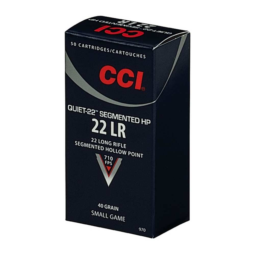 CCI QUIET SEGMENTED 22LR 40GR HP 50 - for sale