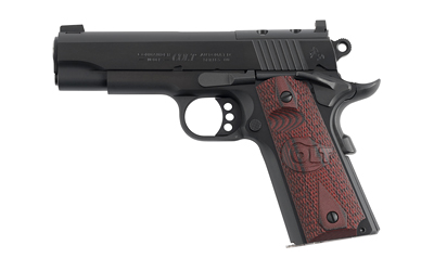 COLT 1911 COMMANDER 38 SUPER 4.25" OSCURO Y ORO (TALO) - for sale