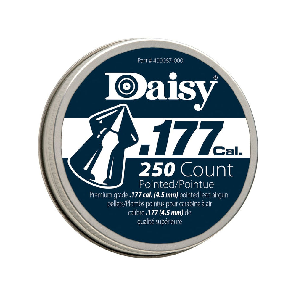 daisy products - PrecisionMax - .177 CAL. POINTED PEL 250 TIN for sale
