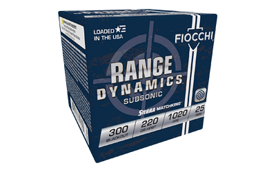 Fiocchi - Range Dynamics - .300 AAC Blackout for sale