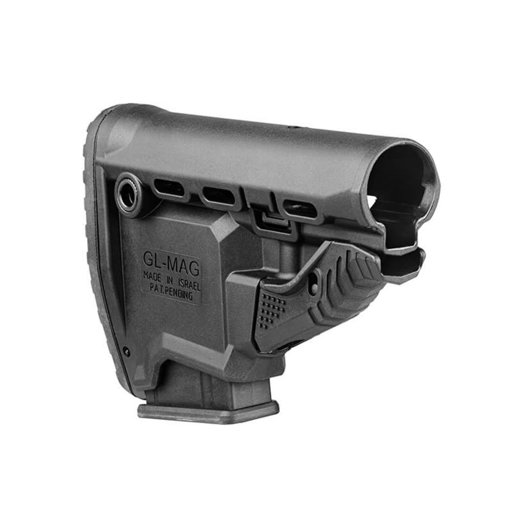 fab defense - GL-Core - GL-MAG M4 SURVIV BUTTSTK MAG CARRIER BLK for sale