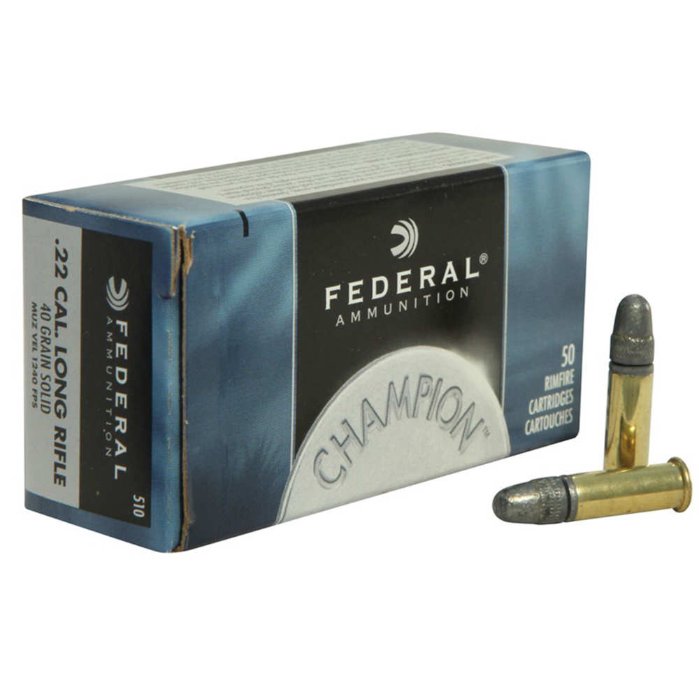 FEDERAL LIGHTNING 22LR 40GR LEAD-RN 1240FPS 50RD 100BX/CS - for sale